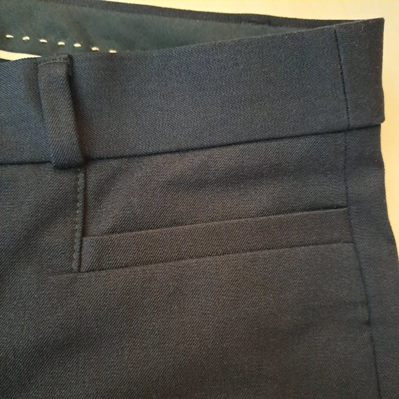 NWT BANANA REPUBLIC Sloan womens PANTS Sz 2 or 28w FORMAL OFFICE BUSINESS BLUE - Picture 4 of 10